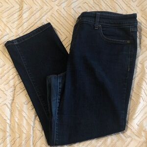 St. John's Bay Women's Deep Indigo Straight Leg Jeans